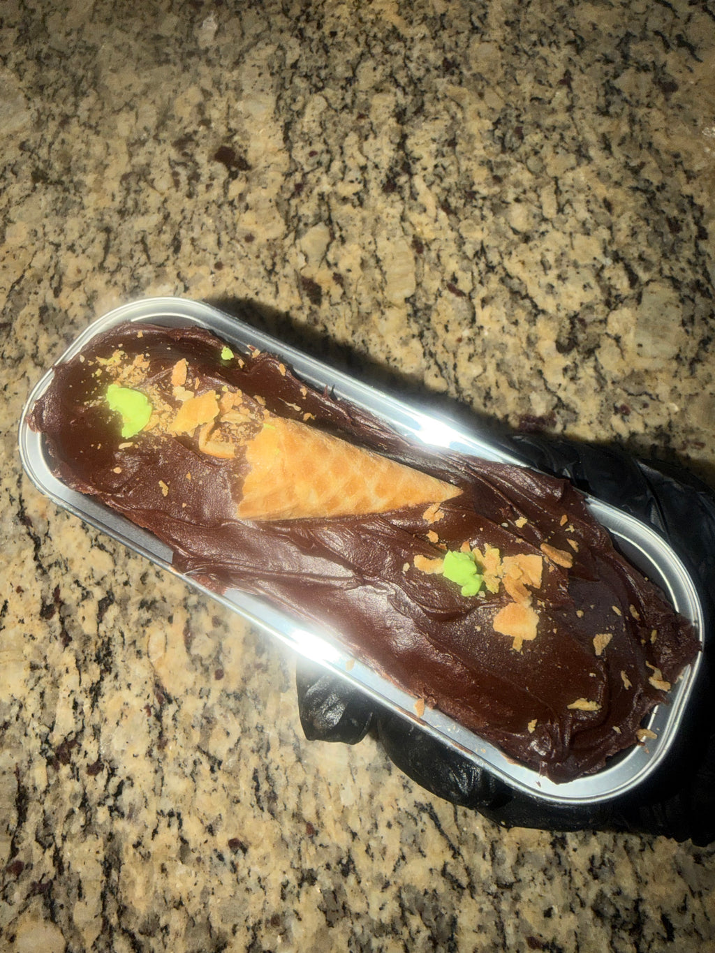 Dubai chocolate pistachio cake