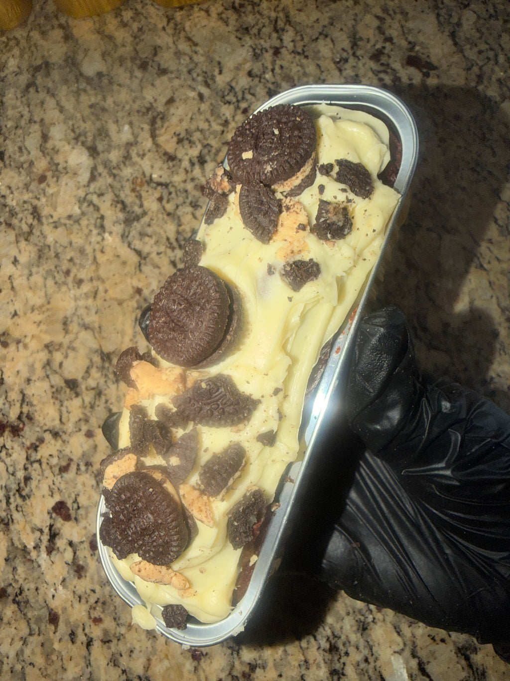 Peanut butter Oreo cake
