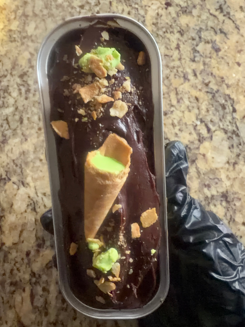 Dubai chocolate pistachio cake