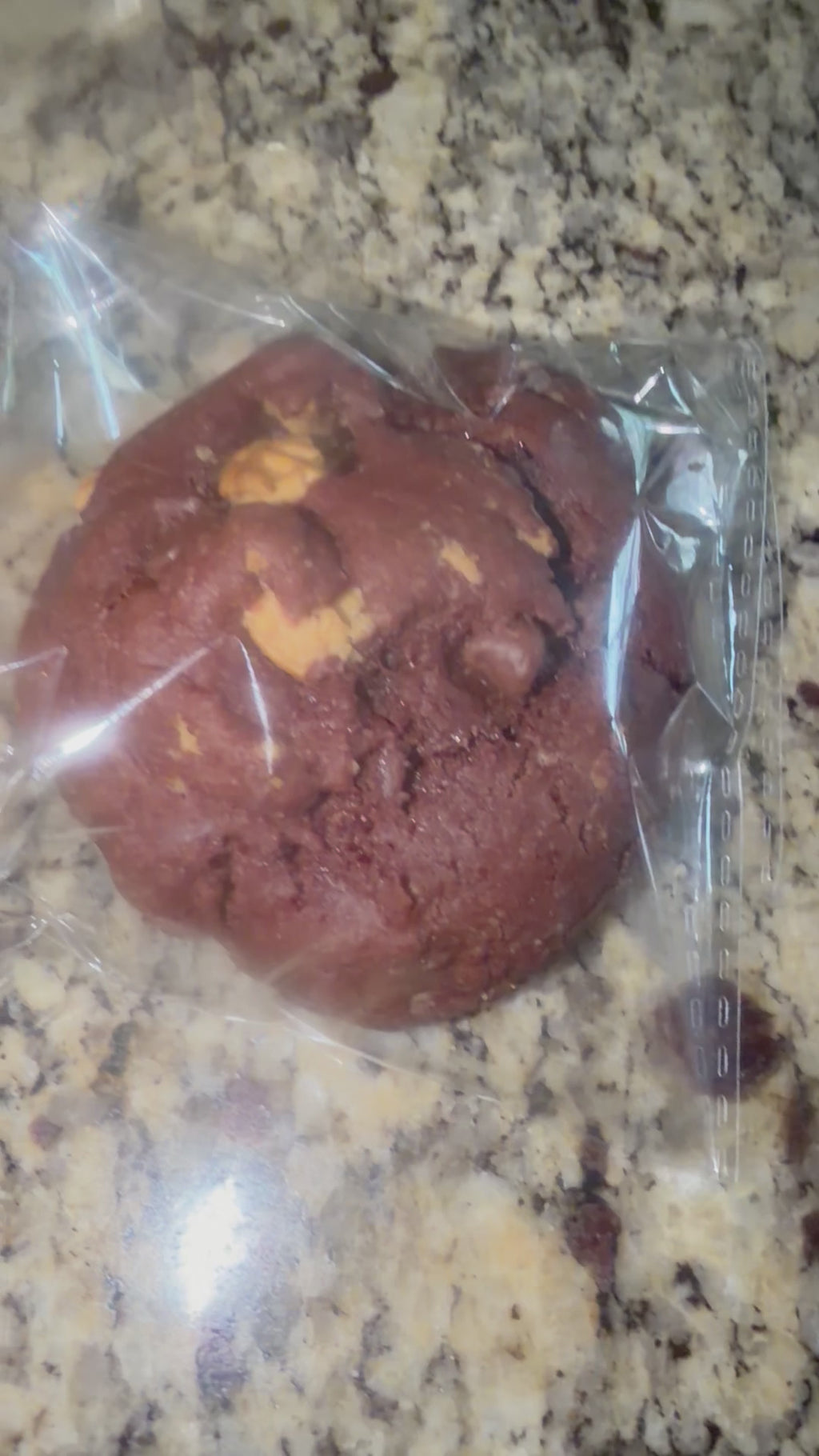 ￼ Double chocolate chip peanut butter cookies
