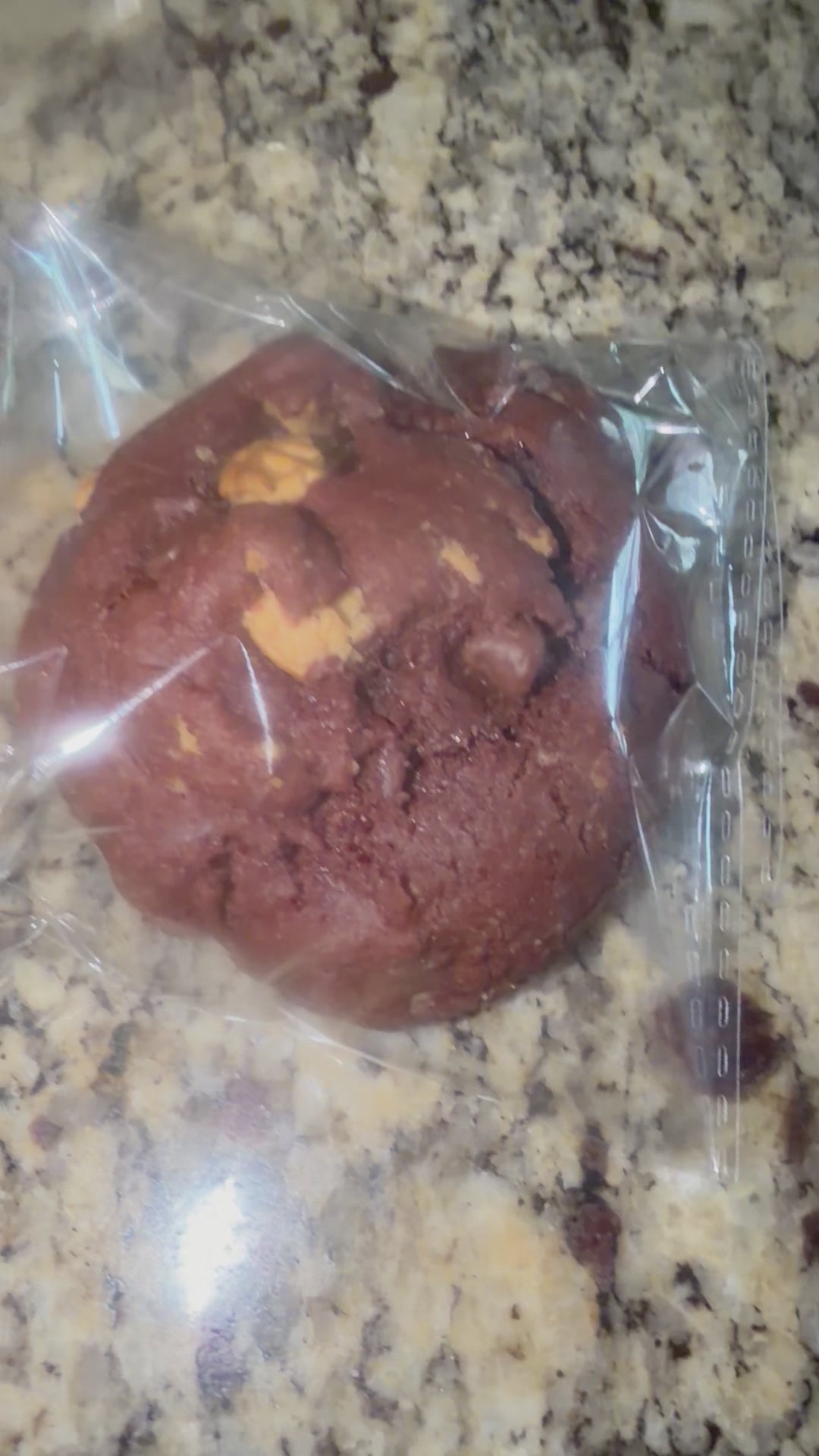 ￼ Double chocolate chip peanut butter cookies